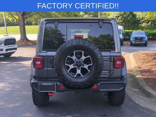 Used 2022 Gray Jeep Unlimited Rubicon image 4