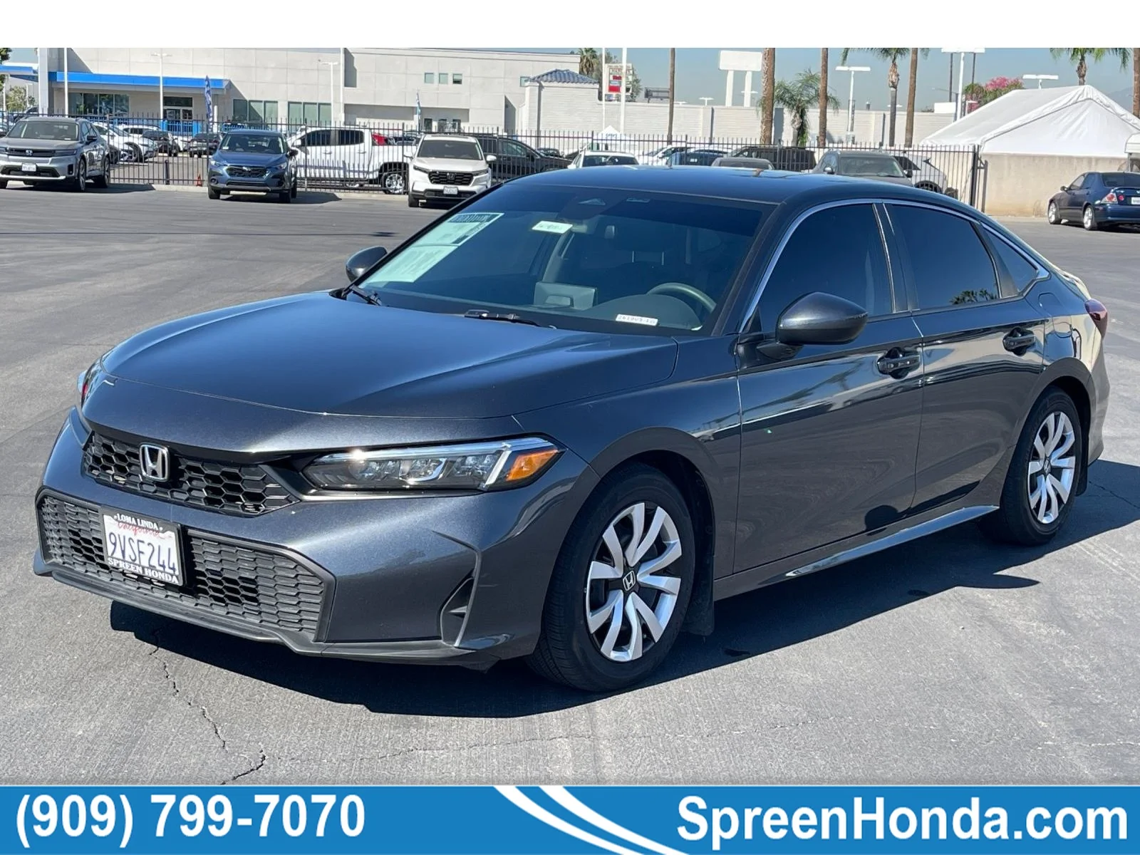 Used 2026 Meteorite Gray Metallic Honda LX image 1