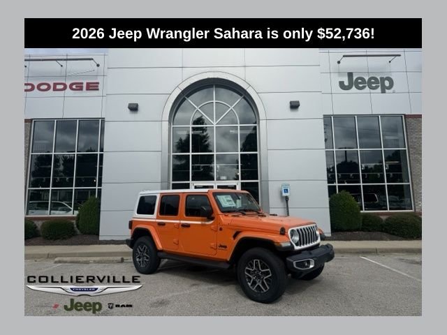New 2026 Jeep Wrangler Sahara With Navigation &amp; 4WD