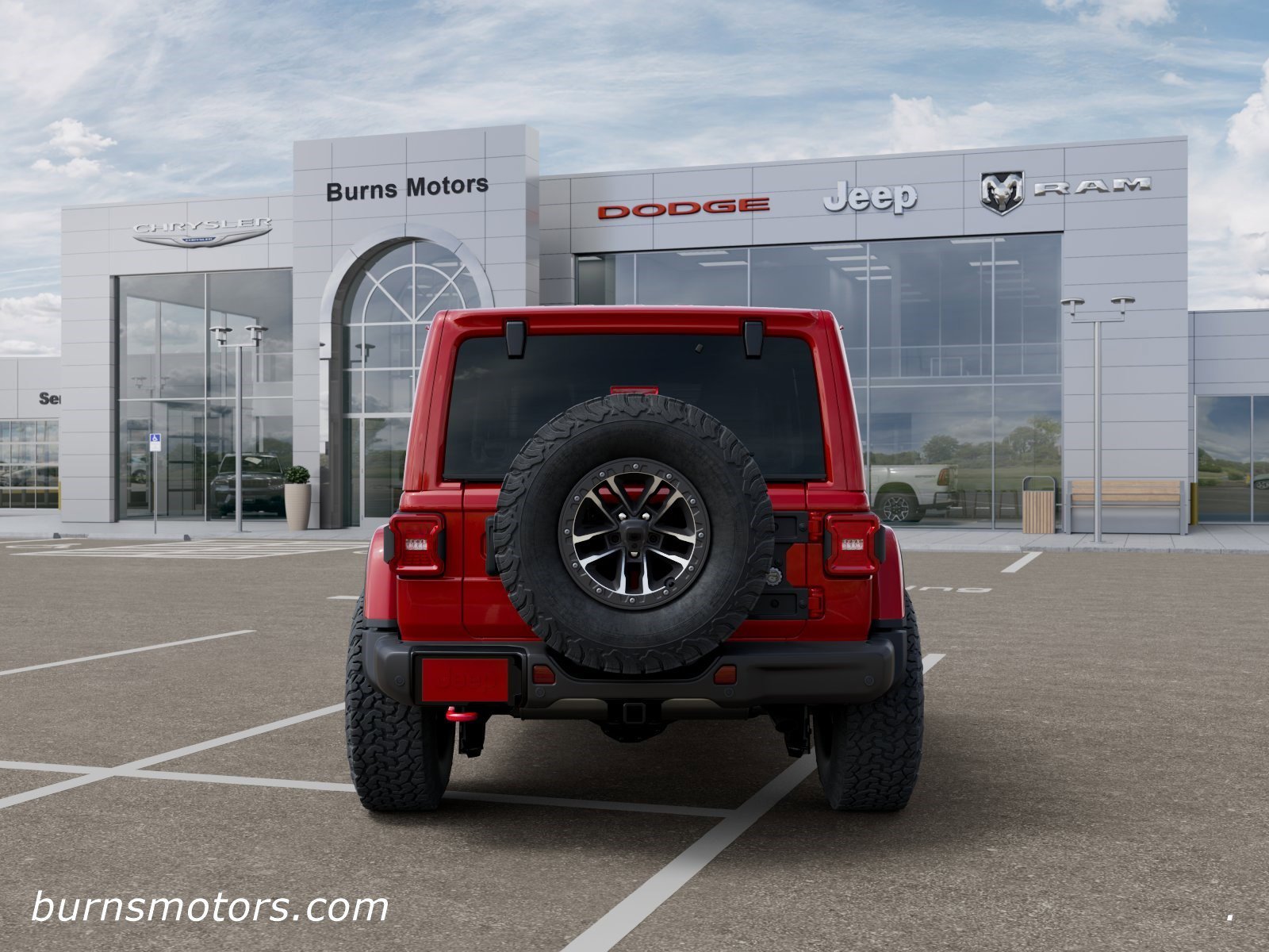 New 2026 Firecracker Red Clear-Coat Exterior Paint Jeep Rubicon X 4-Door image 7