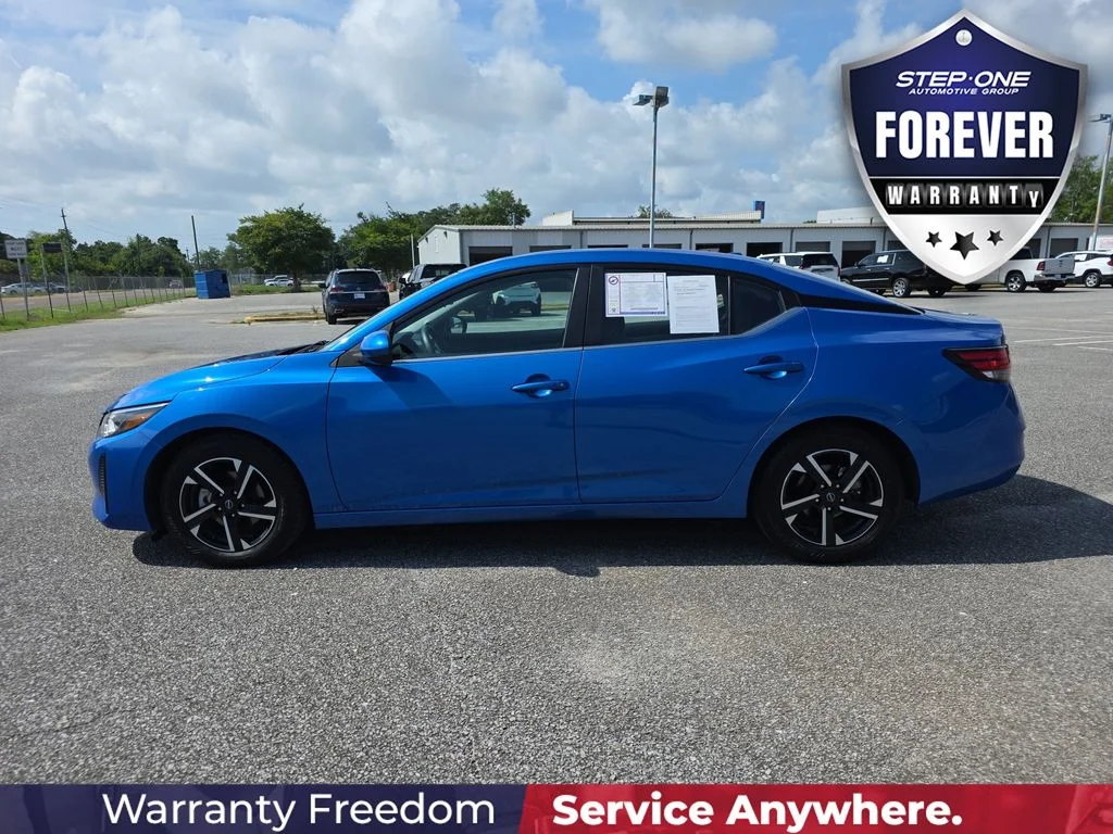 Used 2024 Blue Nissan SV image 4