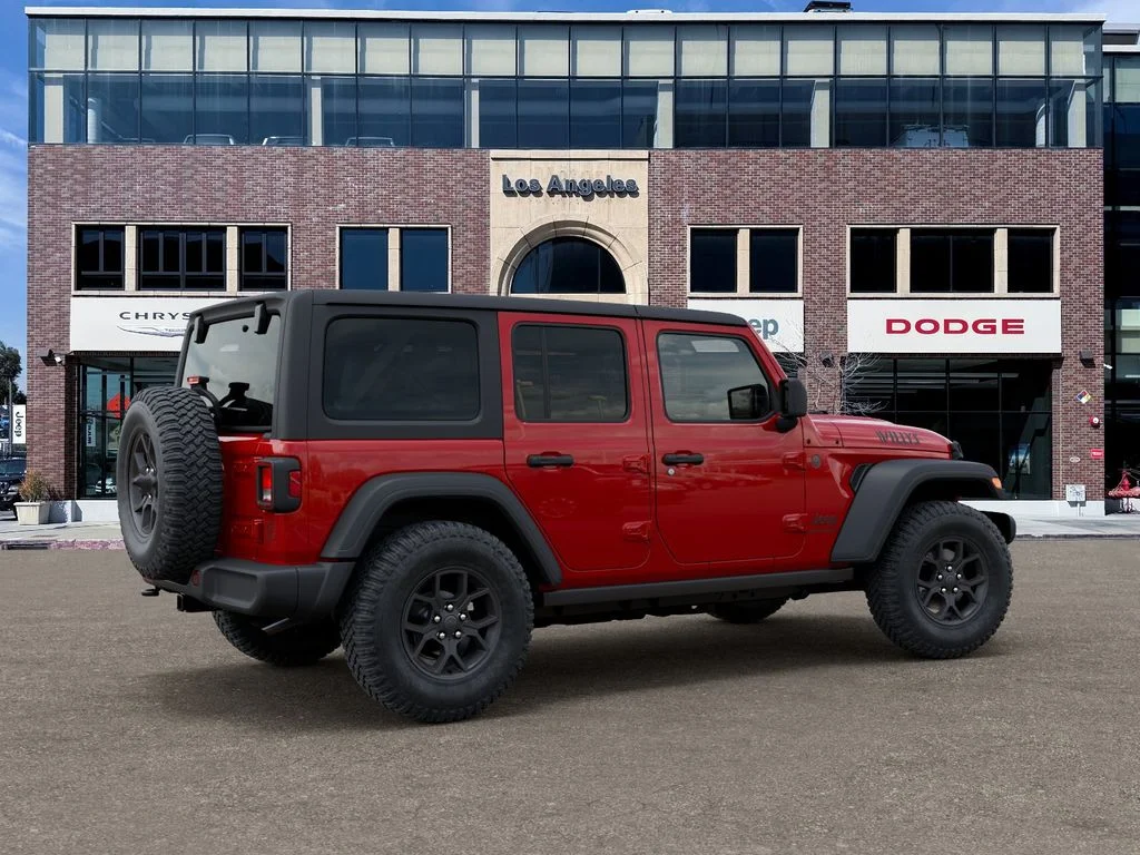 New 2026 Red Jeep Willys image 4