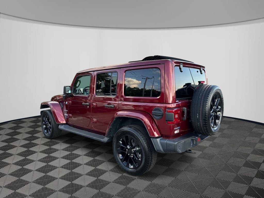 Used 2021  Jeep Unlimited Sahara 4xe image 5