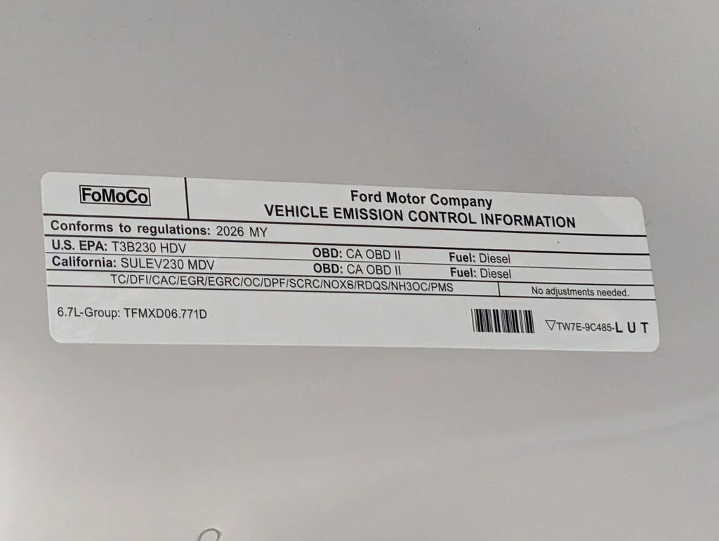 New 2026 Glacier Gray Metallic Tri-Coat Ford F-350® King Ranch® image 36