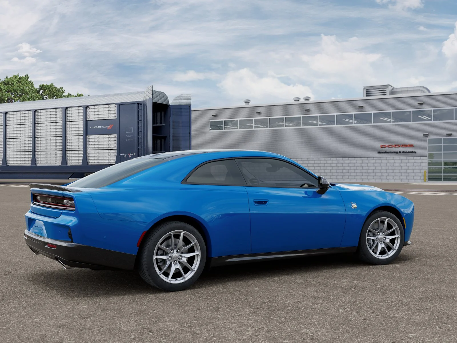 New 2027 Bludicrous Exterior Paint Dodge Scat Pack Plus image 2