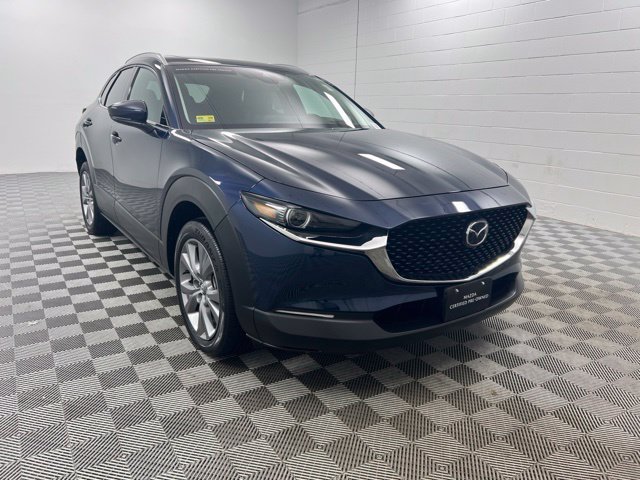 Used 2023 Deep Crystal Blue Mica Mazda 2.5 S Premium Package MAZDA CERTIFIED image 1