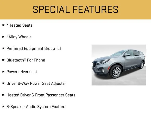 Used 2024 Sterling Gray Metallic Chevrolet LT image 6