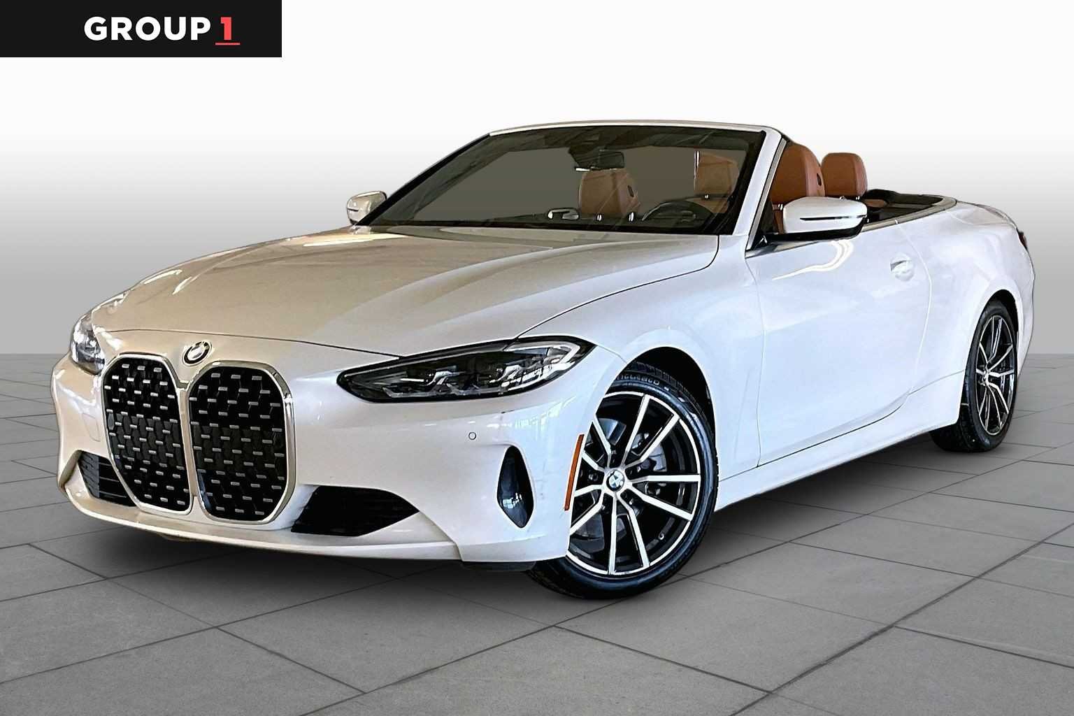 Used 2024 WHITE BMW 430i image 1