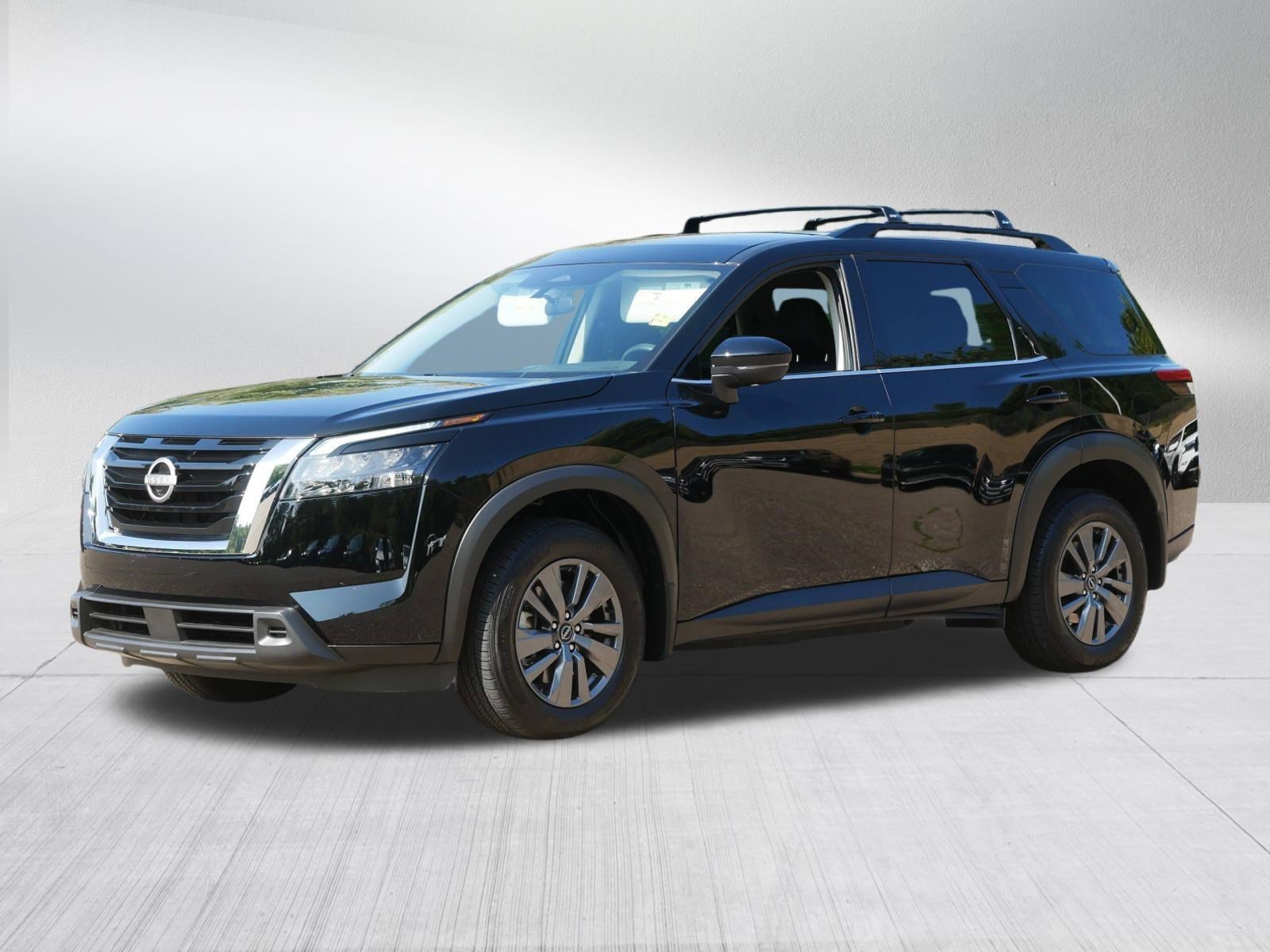Certified Used 2025 Super Black Nissan SV image 3
