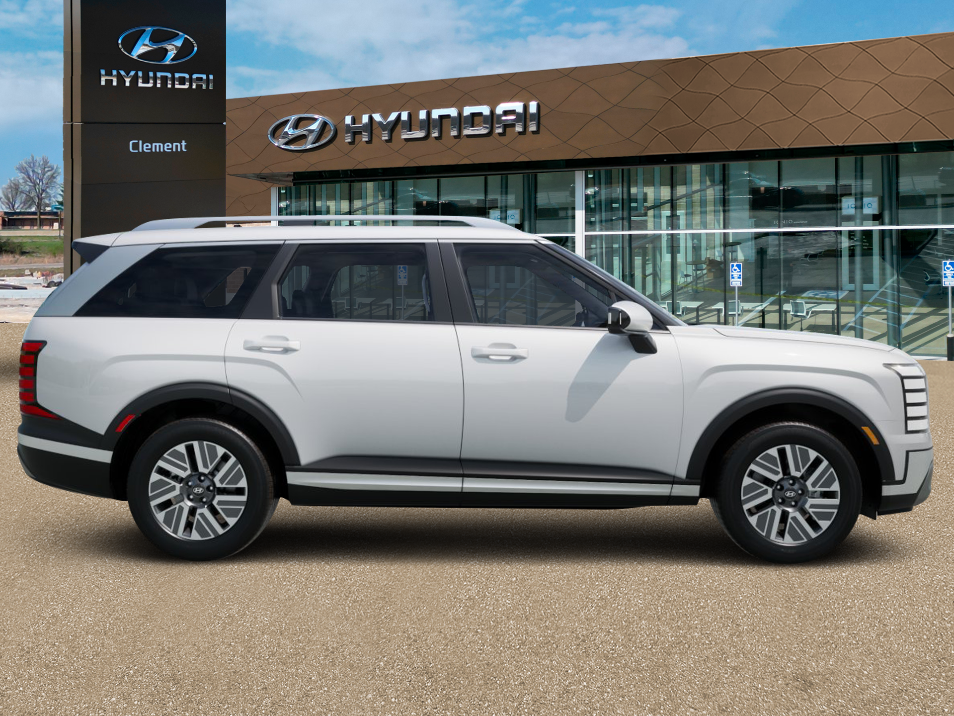 New 2026 White Hyundai SEL 8P image 6