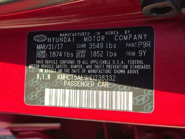 Used 2017 Red Hyundai SE image 29
