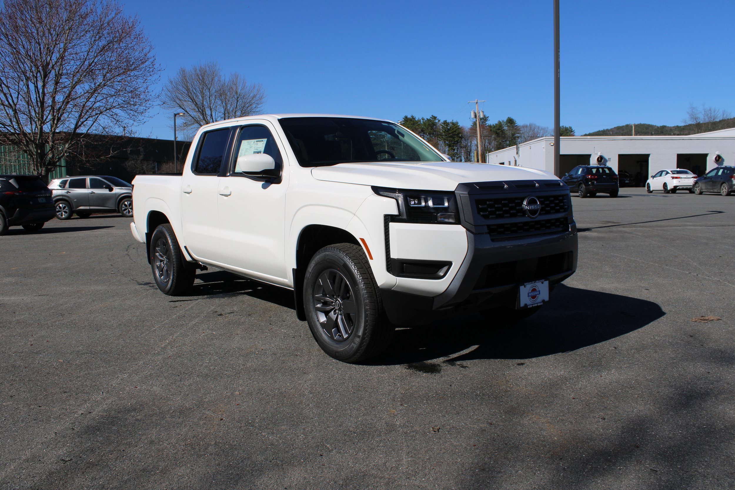 New 2026 Glacier White Nissan Crew Cab SV image 4