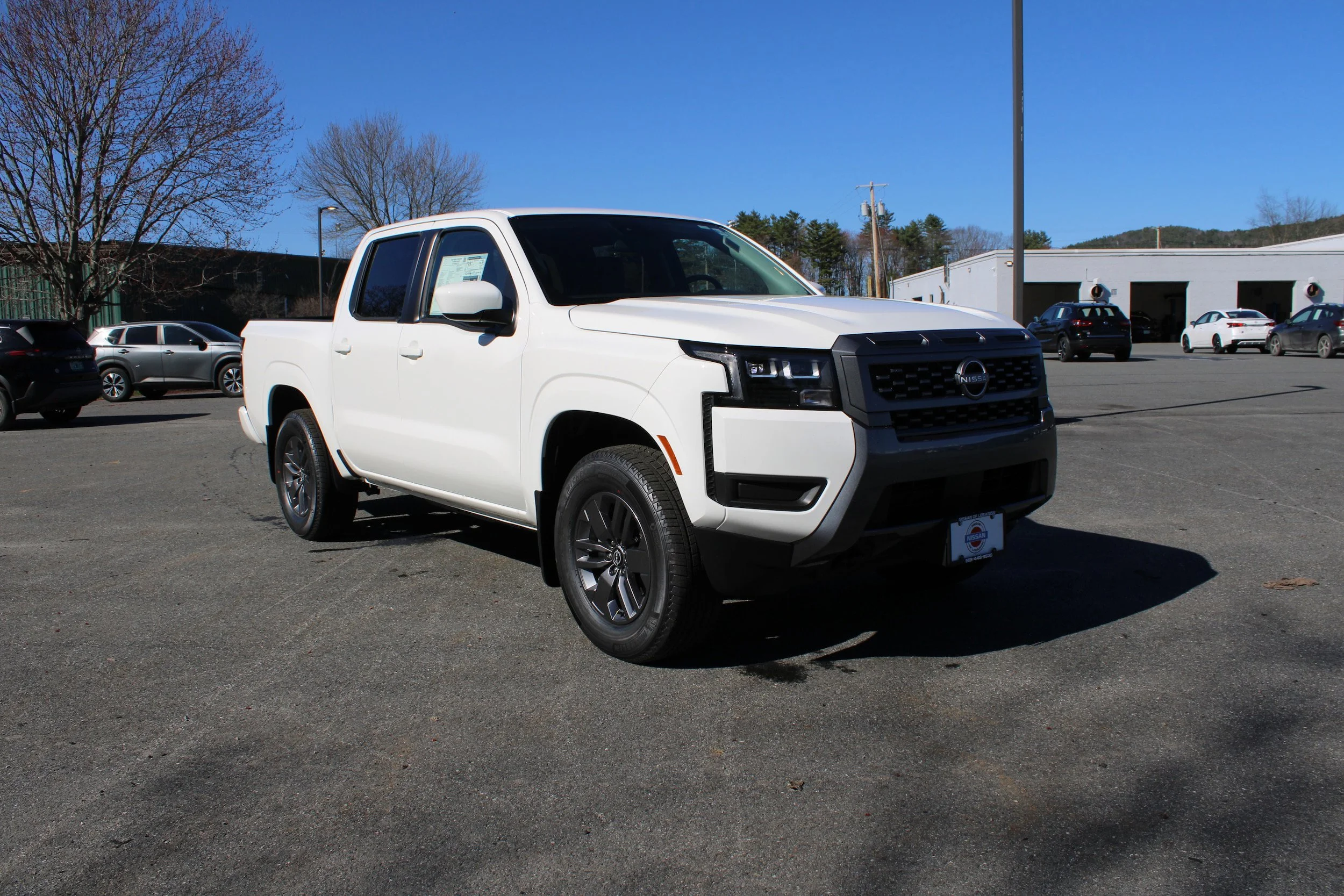 New 2026 Glacier White Nissan Crew Cab SV image 4