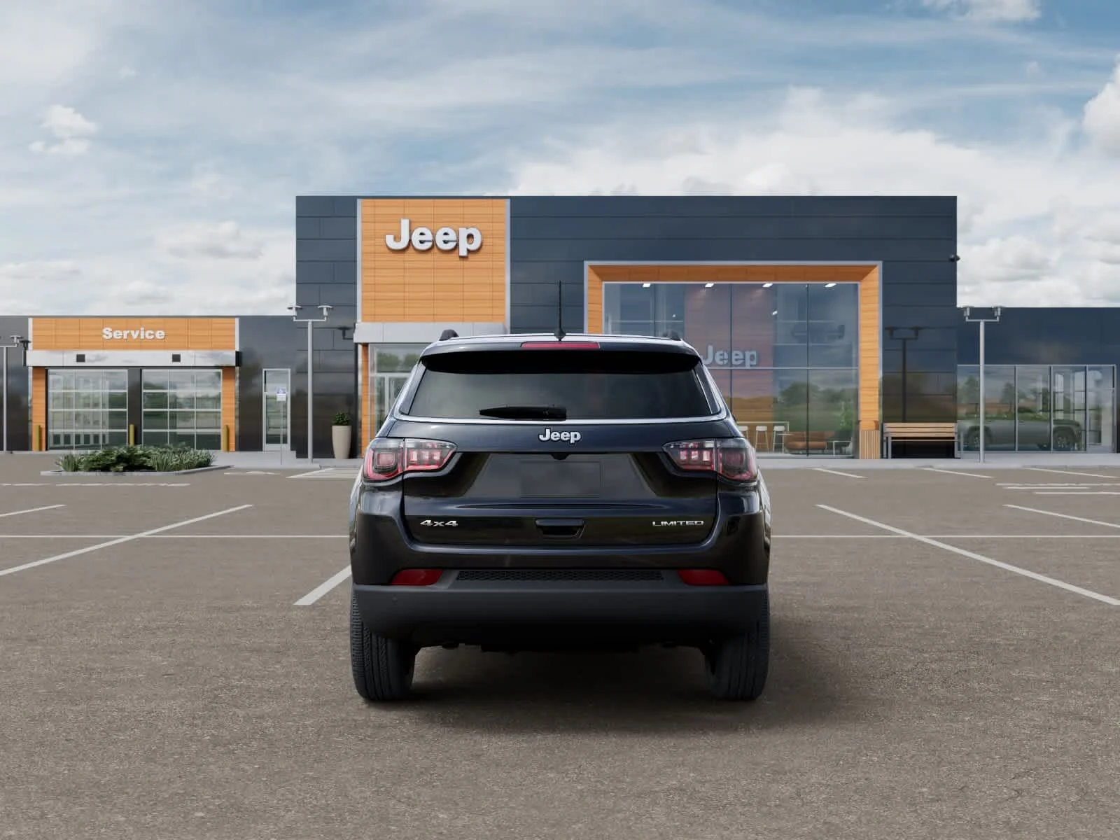 New 2026 Diamond Black Crystal Pearlcoat Jeep Limited image 7