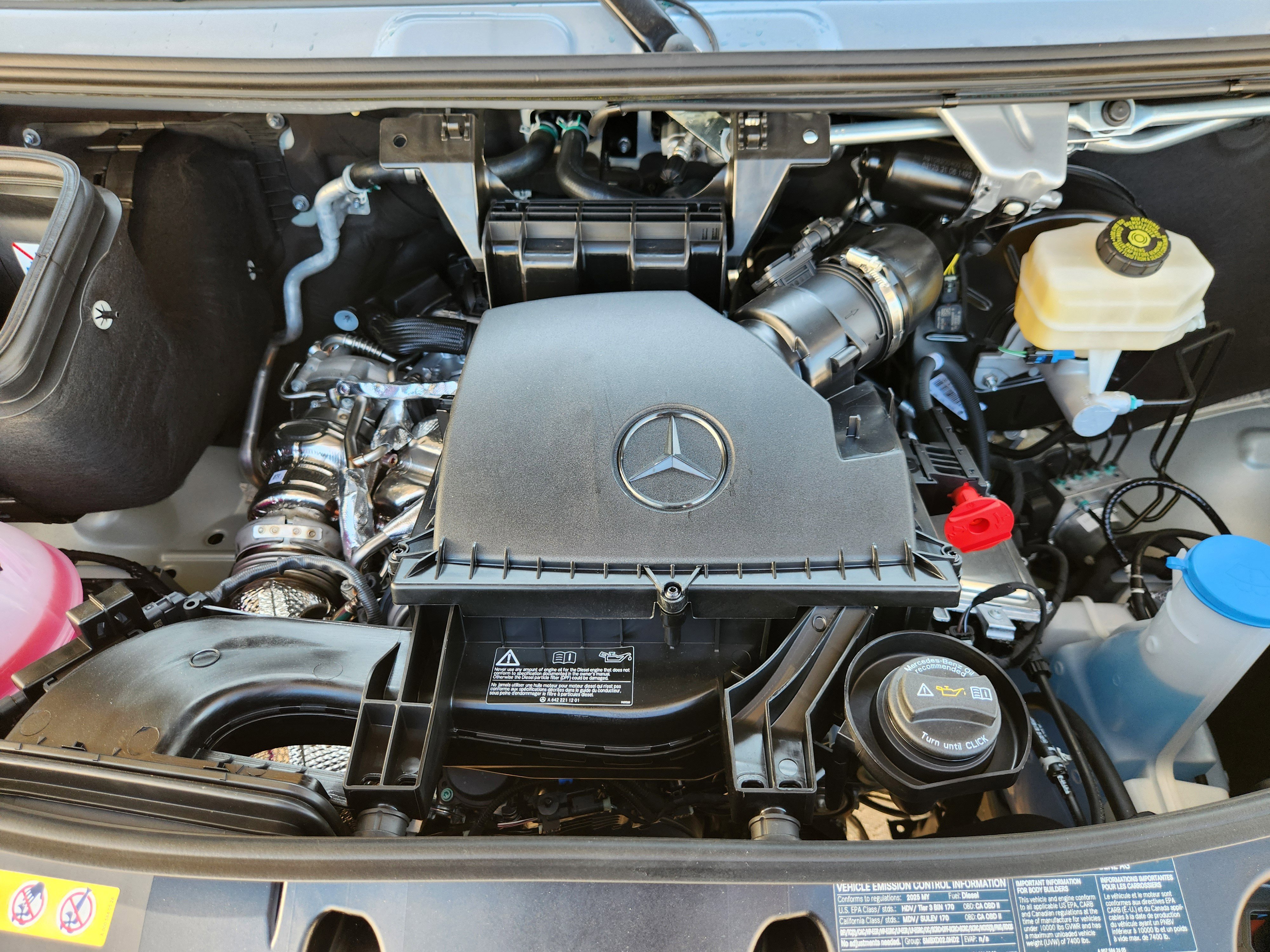 New 2025 High-tech silver metallic Mercedes-Benz Passenger 144 WB image 21