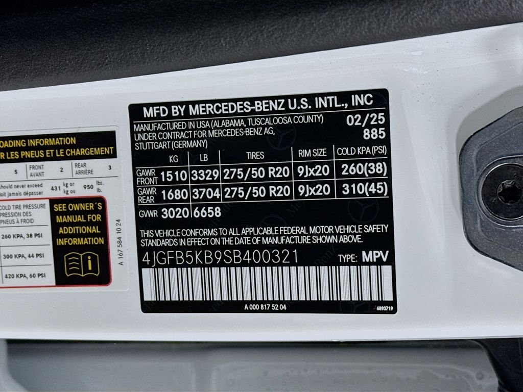 Certified Used 2025 White Mercedes-Benz GLE 450 image 33