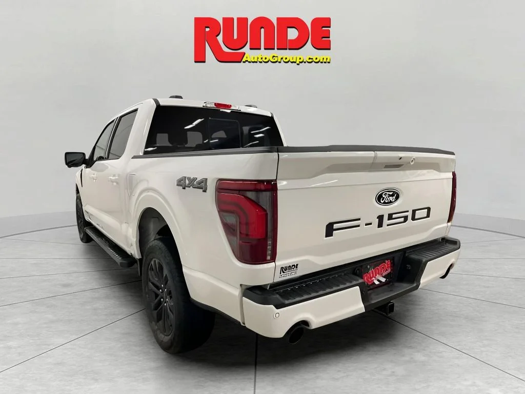 New 2025 Star White Metallic Tri-Coat Ford Lariat® image 3