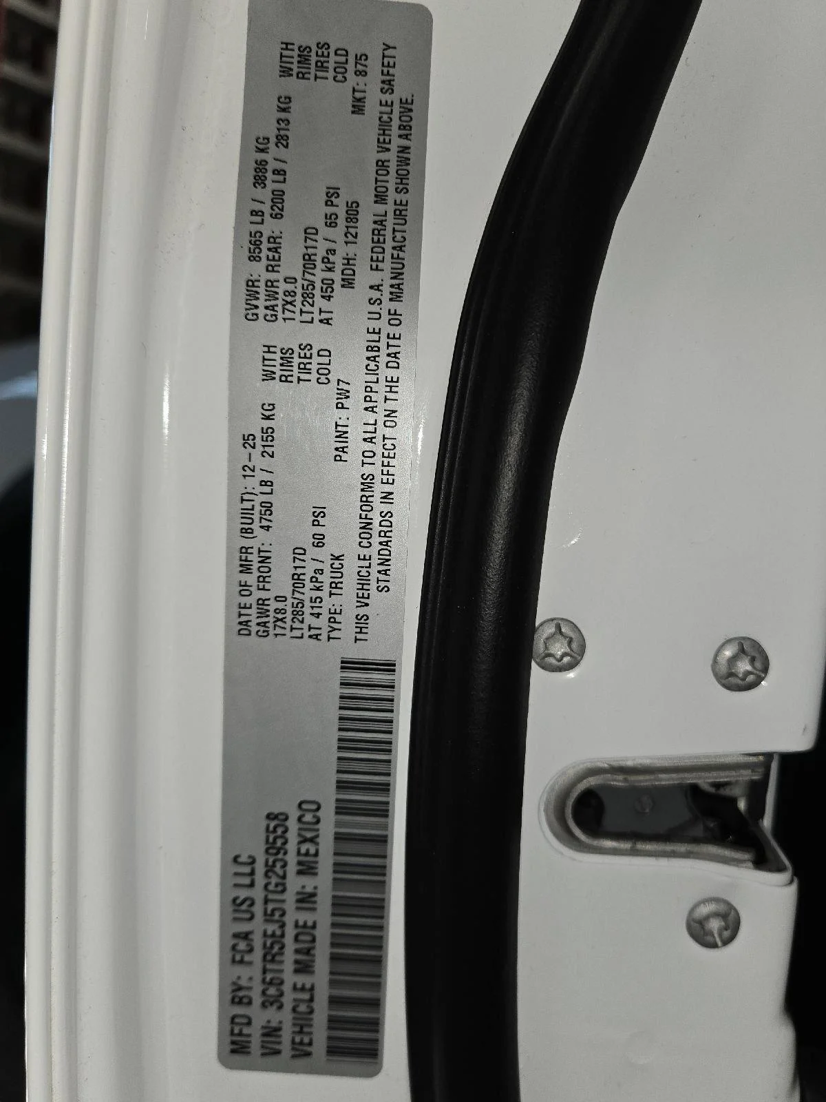 Used 2026 Bright White Clearcoat Ram Power Wagon image 58