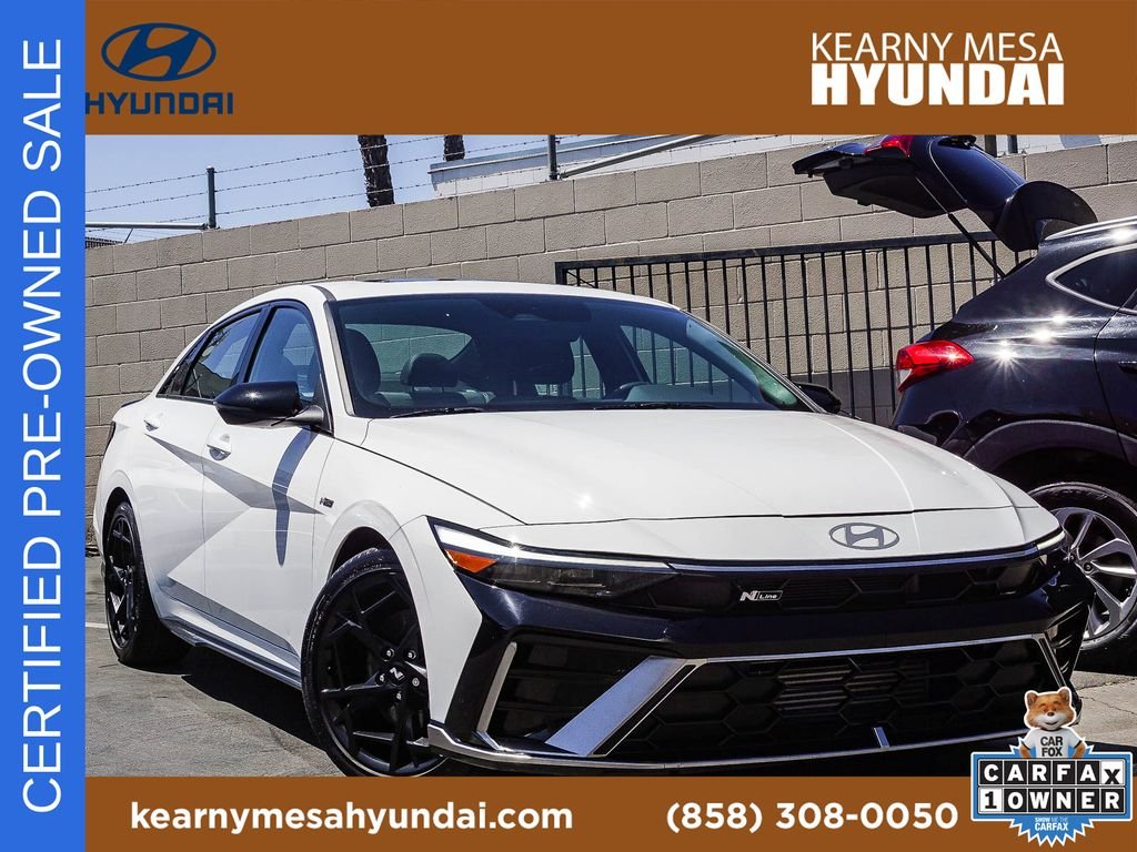 Used 2025 White Hyundai N Line image 1