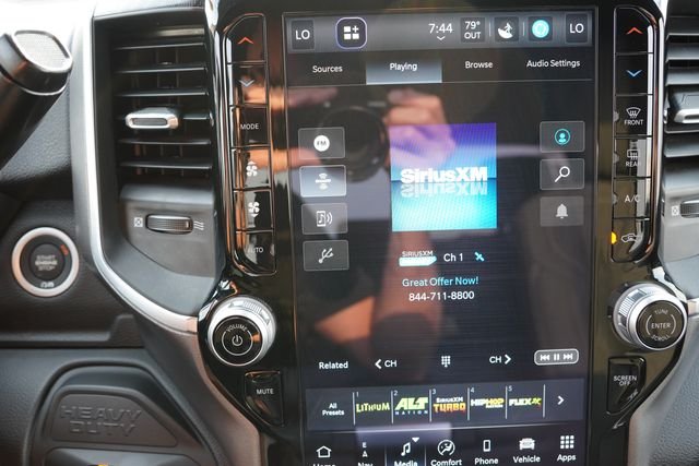 Used 2025 Diamond Black Crystal Pearlcoat Ram Big Horn image 27