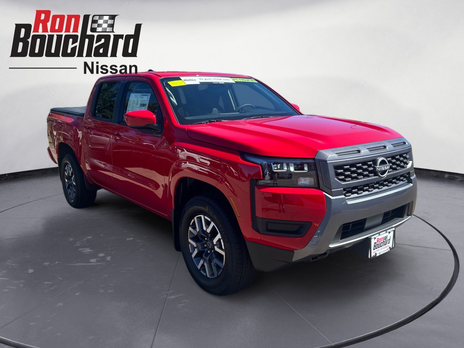 Red Alert 2026 Nissan Frontier Pickup Truck Four-Wheel Drive