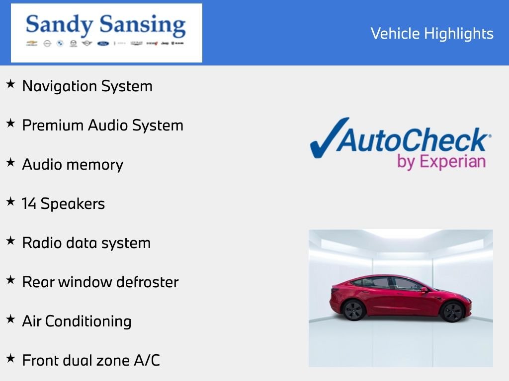 Used 2022 Red Tesla Long Range image 7