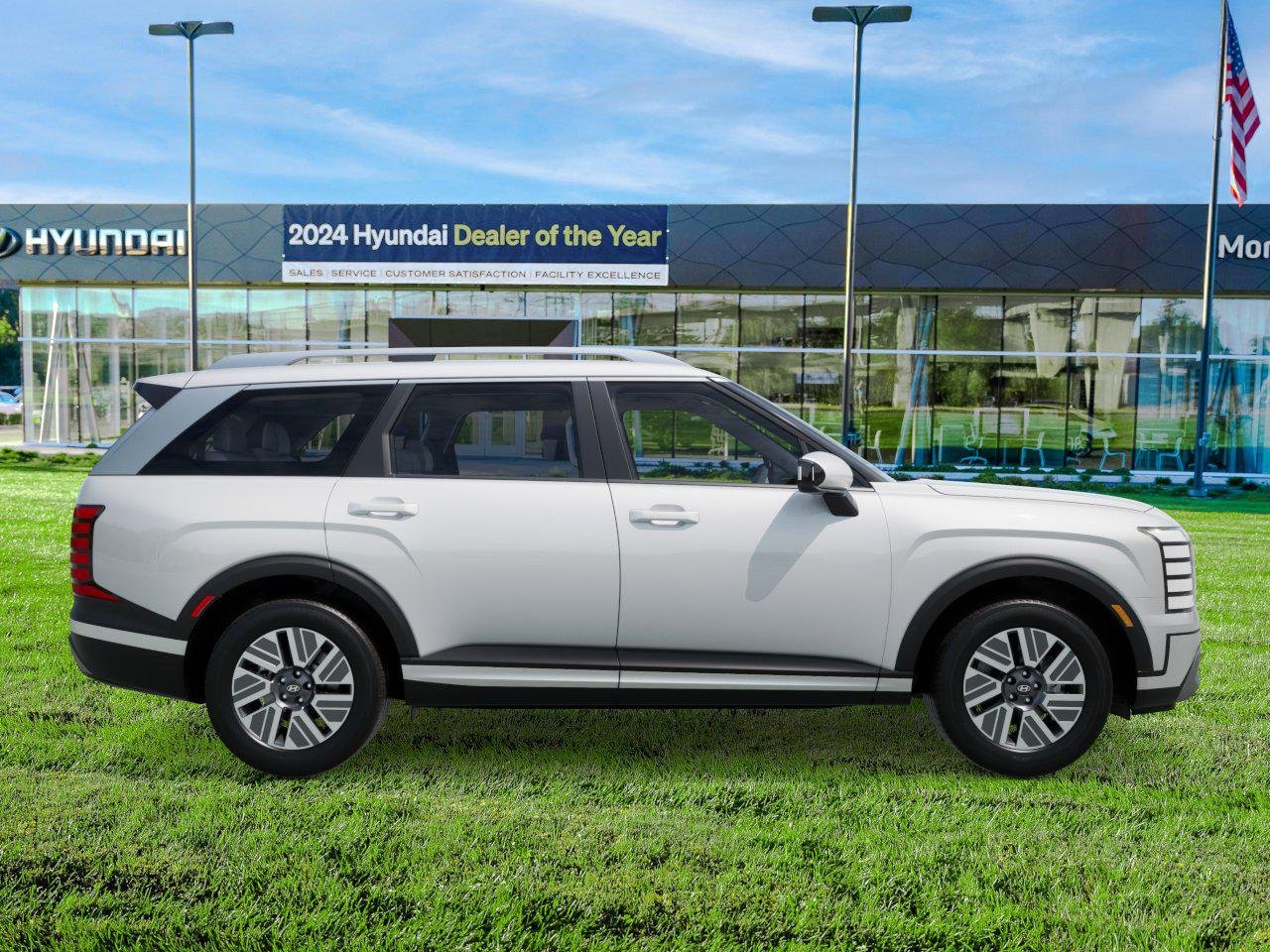 New 2026 White Pearl Hyundai SEL 8P image 7