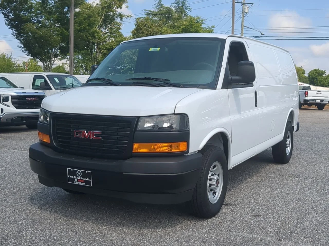 New 2026 Summit White GMC Work Van image 4