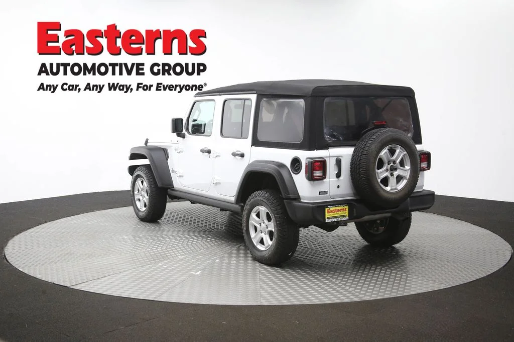 Used 2018 White Jeep Unlimited Sport S image 63