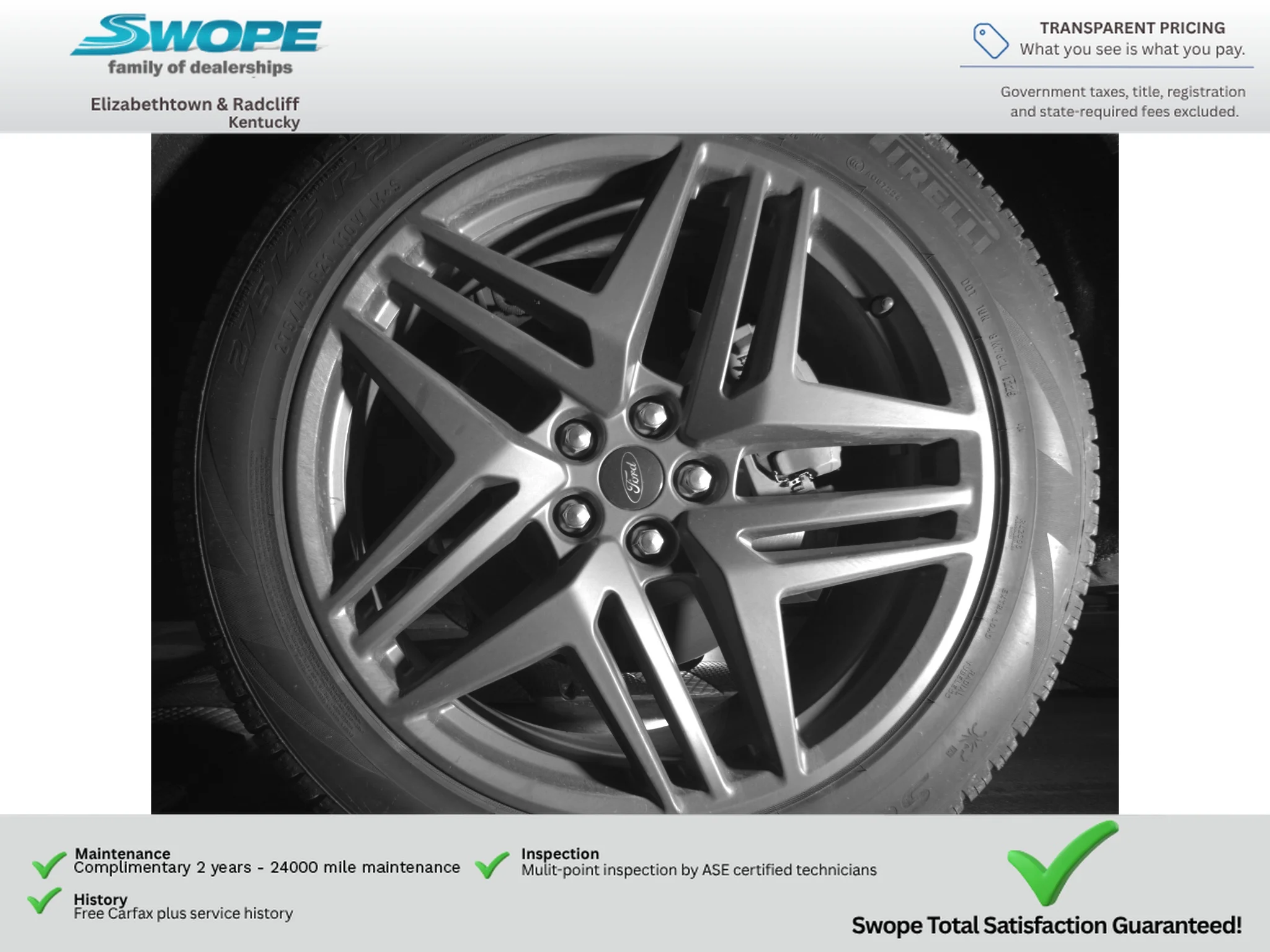 Used 2025 Rapid Red Metallic Tinted Clearcoat Ford ST image 24