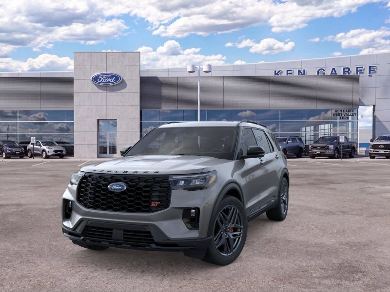 New 2026 Carbonized Gray Metallic Ford ST image 2