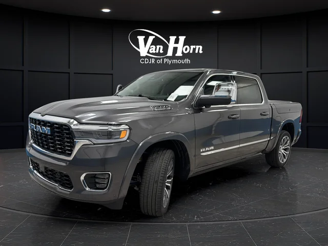 New 2026 Granite Crystal Metallic Clear-Coat Exterior Paint RAM Tungsten image 3
