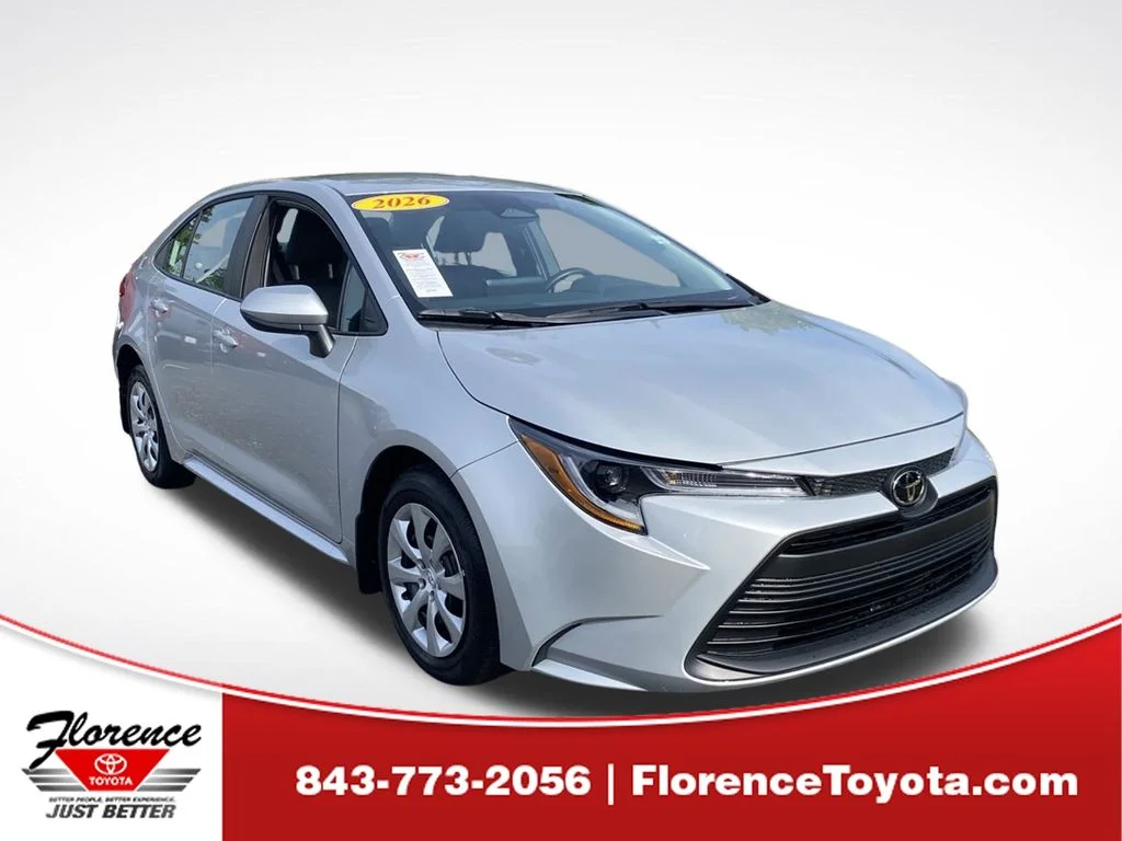 Used 2026 Silver Toyota LE image 1