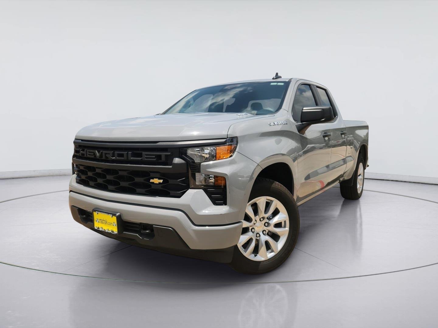 2025 Chevrolet Silverado 1500 Custom Gray at Mac Haik Chevrolet