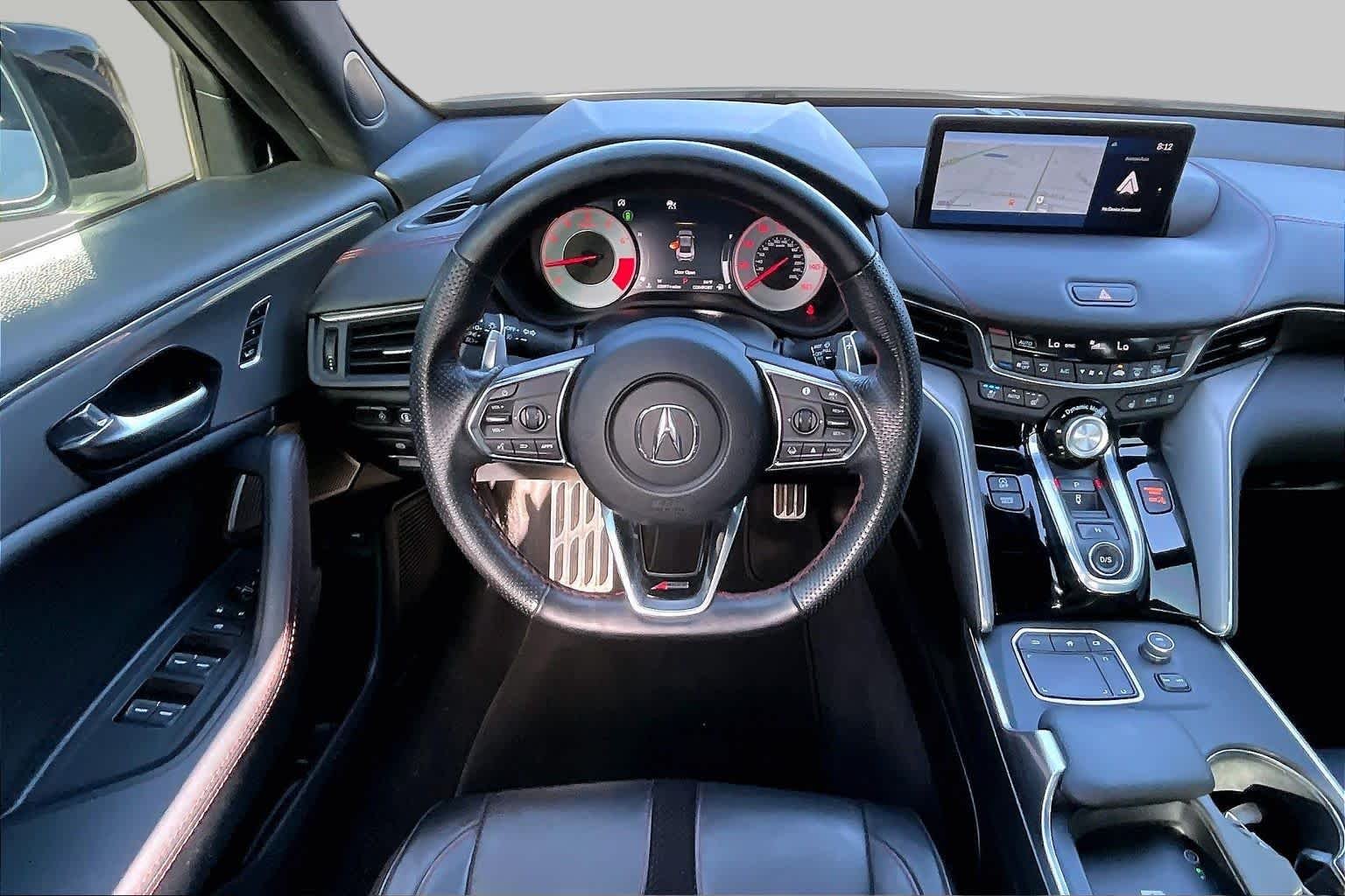 Used 2023 Platinum White Pearl Acura w/A-Spec Package image 6