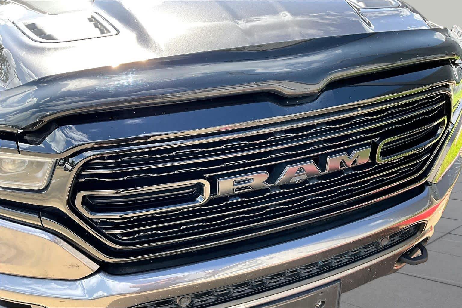 Used 2024 Granite Crystal Metallic Clearcoat Ram Limited image 28