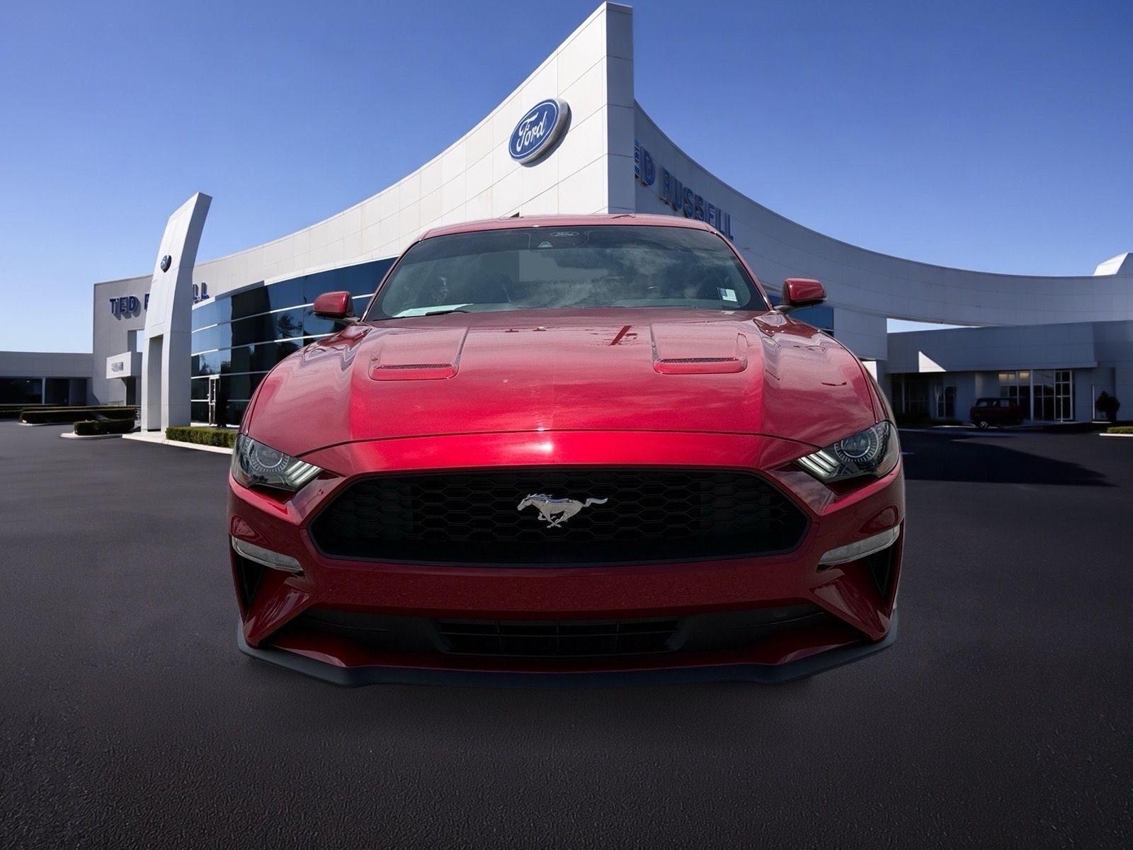 Certified Used 2022 Red Metallic Ford EcoBoost Premium image 9