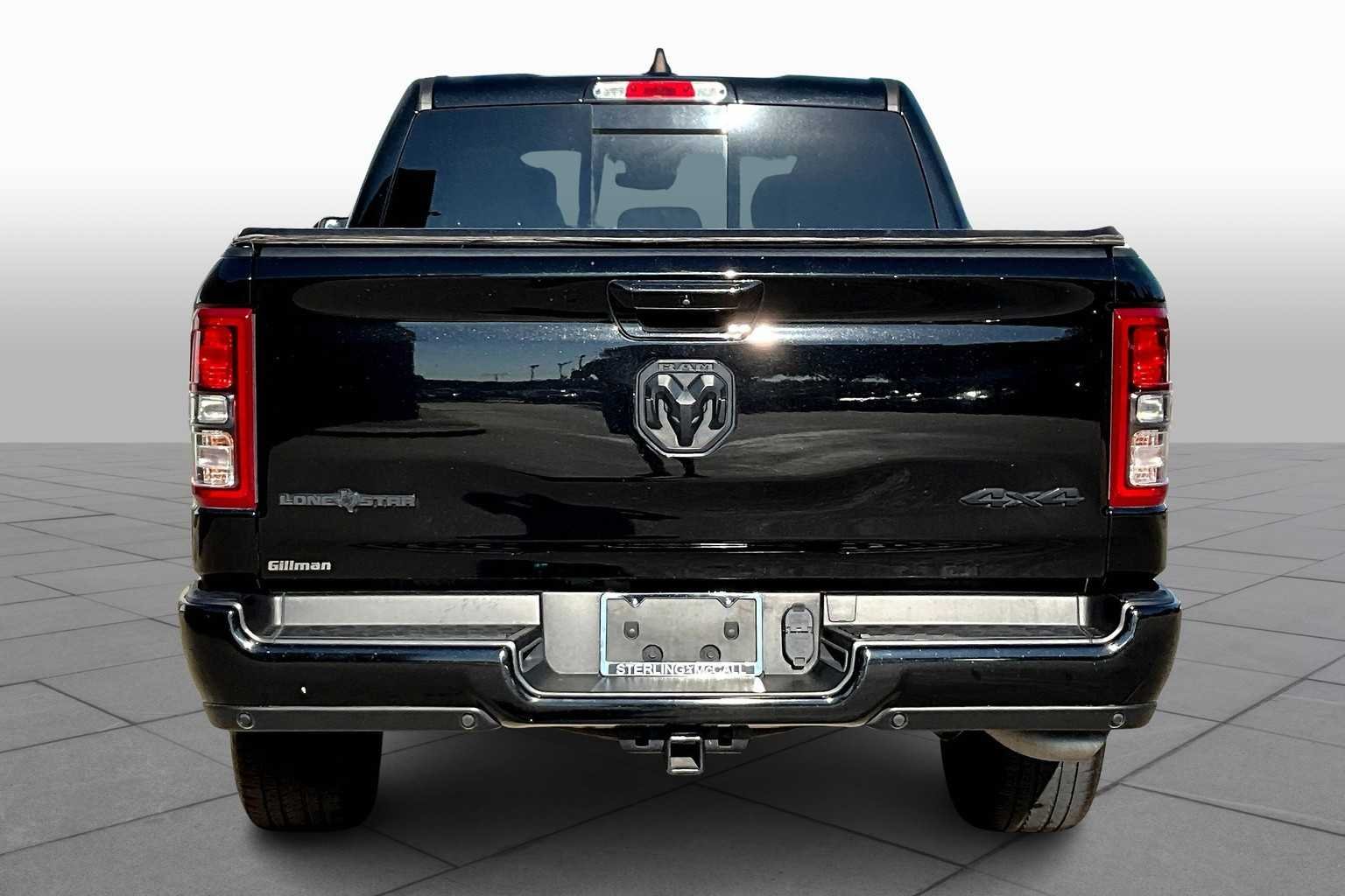 Used 2023 Diamond Black Crystal Pearlcoat Ram Lone Star image 4