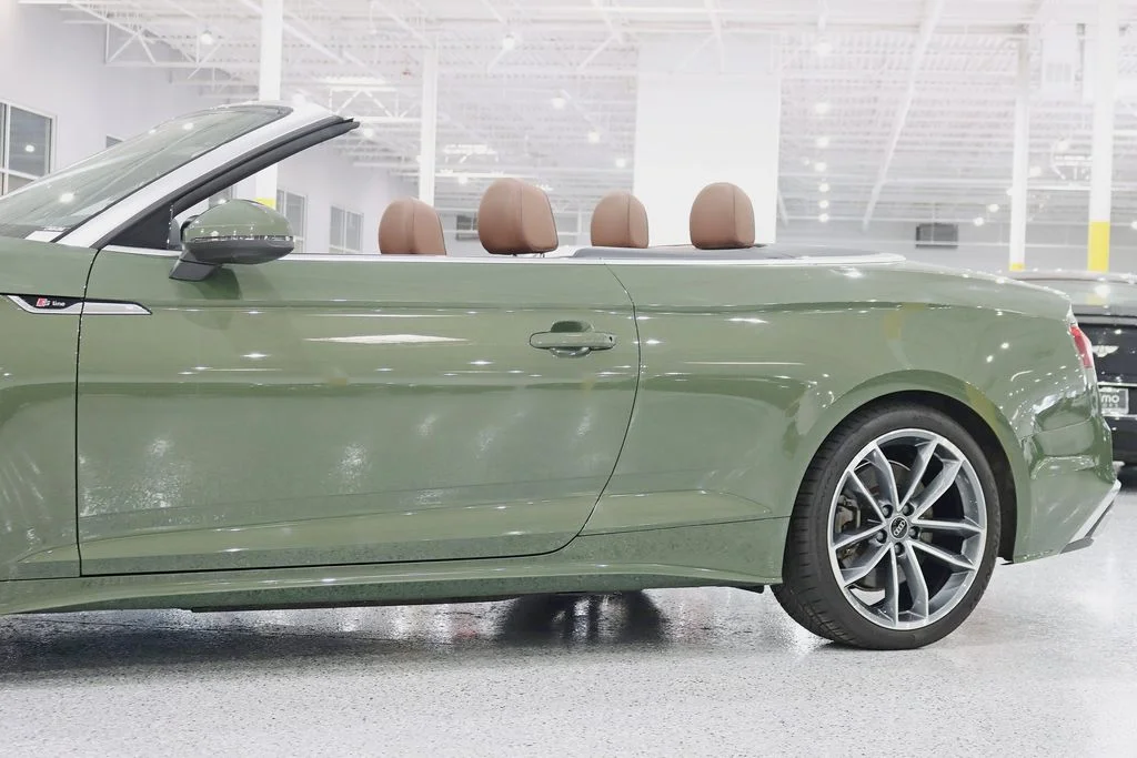 Used 2024 Green Audi 45 S line Premium Plus image 4
