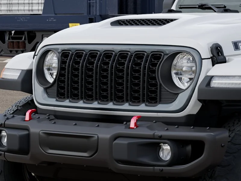 New 2026 Bright White Clear-Coat Exterior Paint Jeep Rubicon image 7