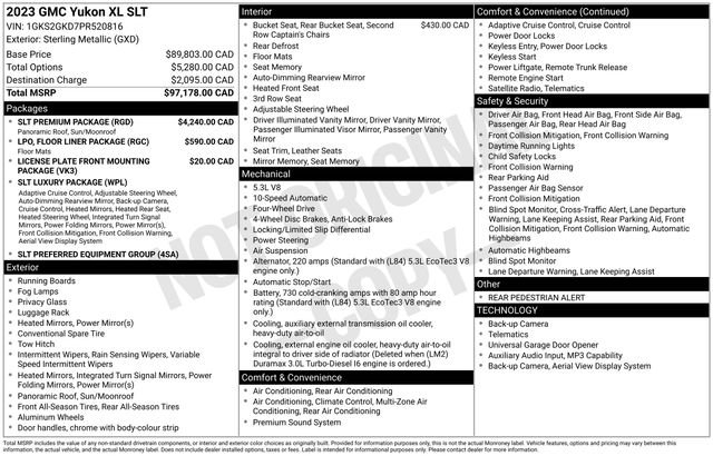 Used 2023  GMC SLT image 1