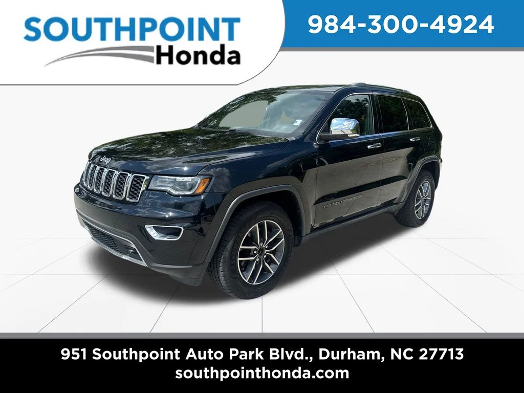 Used 2020 Diamond Black Jeep Limited image 3