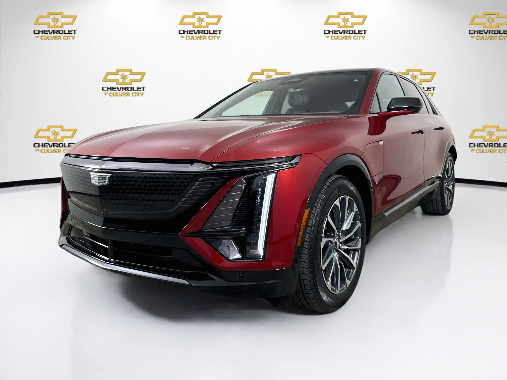 Used 2025 Radiant Red Tintcoat Cadillac Sport 1 image 3