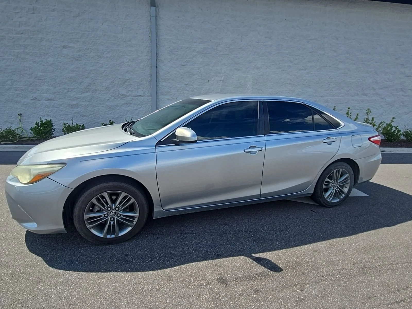 Used 2017 Celestial Silver Metallic Toyota SE image 1