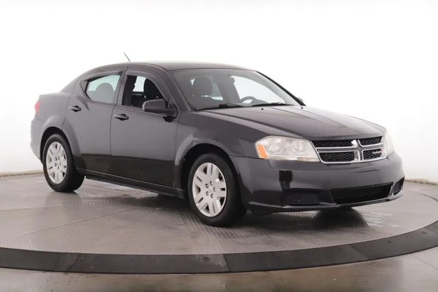 Used 2013 Dodge Avenger SE with VIN 1C3CDZAB6DN627031 for sale in Findlay, OH
