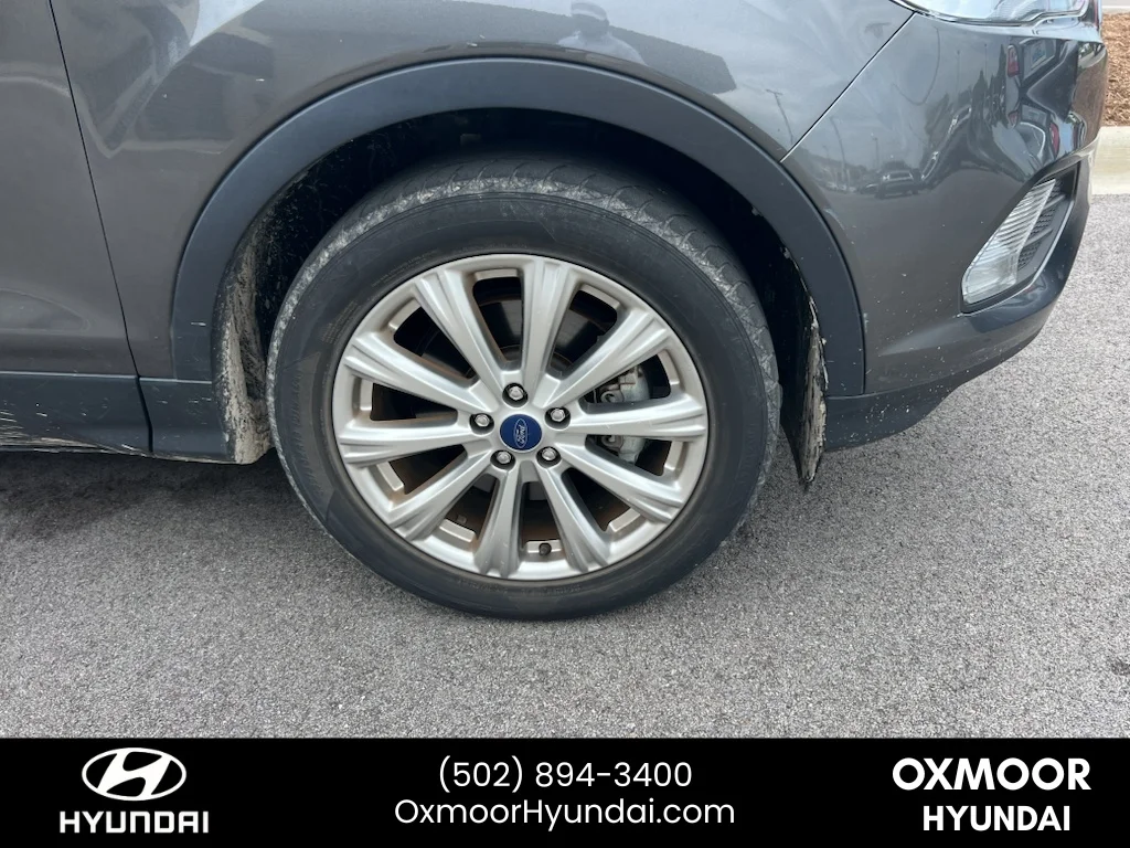 Used 2017 Magnetic Metallic Ford Titanium image 3