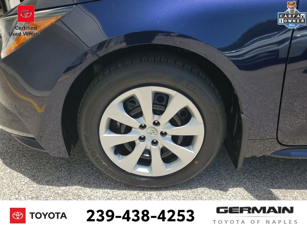 Certified Used 2026 Blue Toyota LE image 57