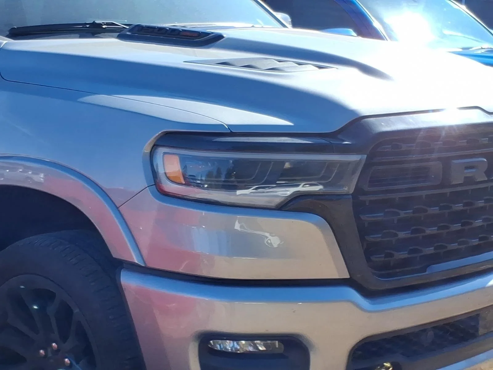 Used 2025 Billet Silver Metallic Clearcoat Ram Limited image 7