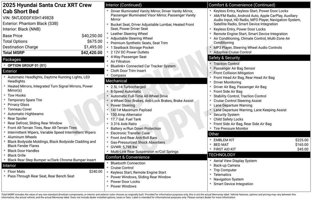 2025 Hyundai Santa Cruz XRT - Photo 28