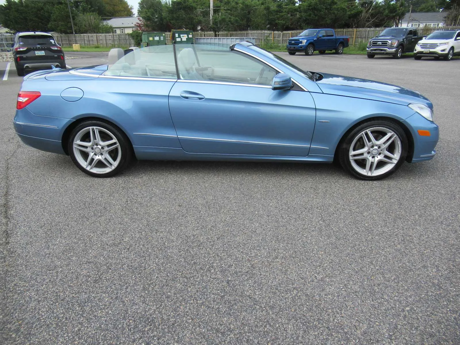 Certified Used 2012 Quartz Blue Metallic Mercedes-Benz E 350 image 4